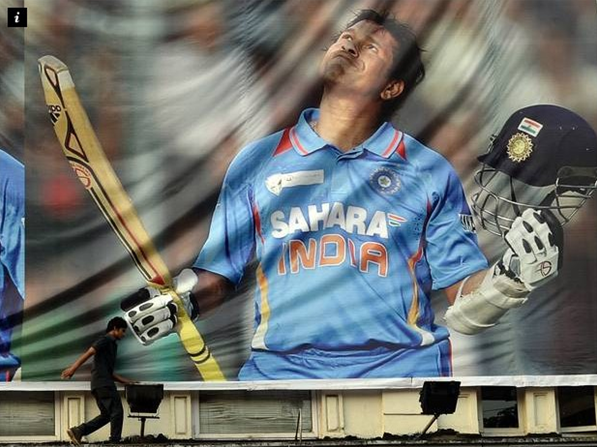 A Famous Cricket Player - Sachin Tendulkar