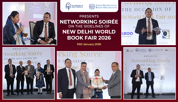 Building Conversations Beyond the Fair: The FIP IRRO Networking Soirée at New Delhi World Book Fair 2026